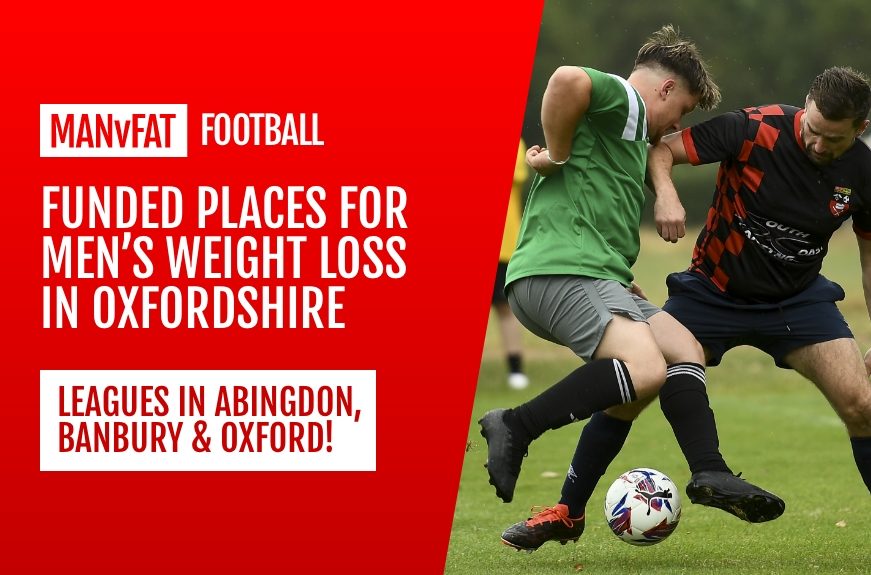 MANvFAT Football banner